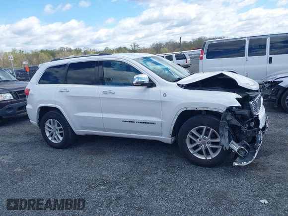 2017 Jeep Grand Cherokee Overland with VIN 1C4RJFCG6HC617770, listed as a IAAI auction lot 42041810 with 119,125 mi miles and . Bid and sale history available at DreamBid. Image 13.