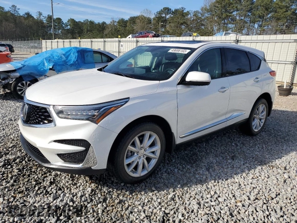 2020 Acura RDX with VIN 5J8TC2H30LL009042, listed as a Copart auction lot 49696165 with 64,667 mi miles and Salvage Title. Bid and sale history available at carsss.com. Image 1.