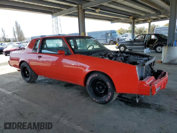 1984 Buick Regal with VIN 1G4AK4795EH547456, listed as a Copart auction lot 52126155 with 93,955 mi miles and Salvage Title. Bid and sale history available at DreamBid. Image 4.