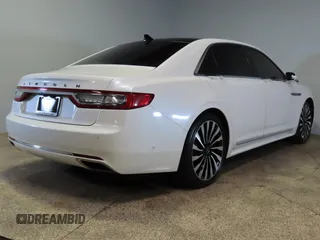 2019 Lincoln Continental Black Label with VIN 1LN6L9BC7K5607012, listed as a Copart auction lot 79069754 with 45,534 mi miles and Clean Title. Bid and sale history available at carsss.com. Image 3.
