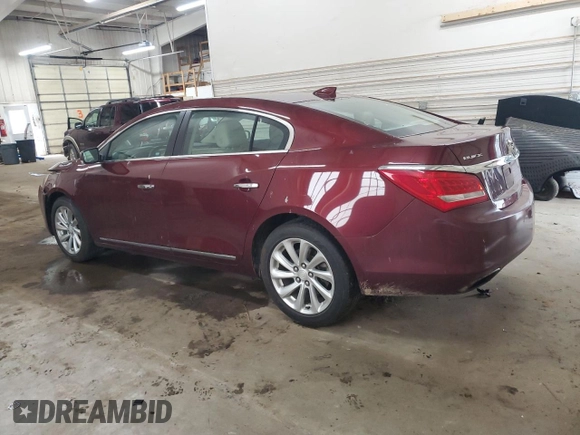2015 Buick LaCrosse Leather with VIN 1G4GB5G36FF134728, listed as a Copart auction lot 54539605 with 146,034 mi miles and Salvage Title. Bid and sale history available at carsss.com. Image 2.