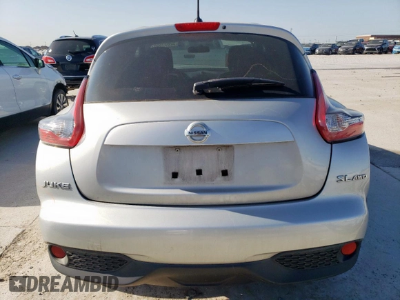 2016 Nissan Juke SL with VIN JN8AF5MV7GT655971, listed as a Copart auction lot 52631655 with Not Provided miles and Salvage Title. Bid and sale history available at carsss.com. Image 6.