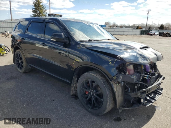 2019 Dodge Durango R/T with VIN 1C4SDJCT4KC717625, listed as a Copart auction lot 50811025 with 100,784 mi miles and Salvage title. Bid and sale history available at DreamBid. Image 4.