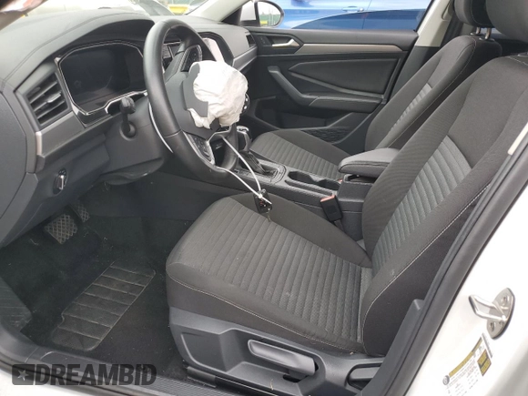 2024 Volkswagen Jetta S with VIN 3VW5M7BU2RM068794, listed as a Copart auction lot 55242115 with 16,952 mi miles and Salvage title. Bid and sale history available at DreamBid. Image 7.