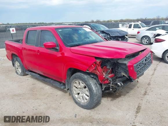 2022 Nissan Frontier SV with VIN 1N6ED1EJ0NN669524, listed as a IAAI auction lot 41889689 with 99,074 mi miles and . Bid and sale history available at DreamBid. Image 1.