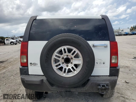2006 Hummer H3 with VIN 5GTDN136568103622, listed as a Copart auction lot 79351854 with 147,429 mi miles and Non Repairable. Bid and sale history available at DreamBid. Image 6.