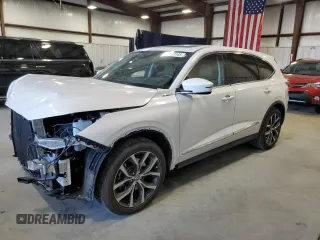 2024 Acura MDX Technology z VIN 5J8YD9H46RL006059, wystawiony jako Copart lot #88483145 z przebiegiem 12 802 mil mil oraz Szkoda całkowita • Salvage title. Historia ofert i sprzedaży dostępna na DreamBid. Obrazek 1.