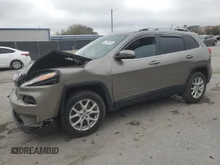 2018 Jeep Cherokee Latitude Plus with VIN 1C4PJMLXXJD597809, listed as a Copart auction lot 46794435 with 118,452 mi miles and Salvage Title. Bid and sale history available at DreamBid. Image 1.