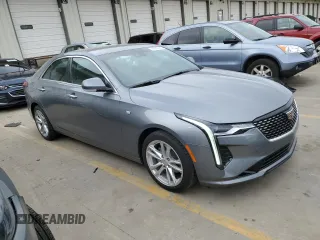 2021 Cadillac CT4 Luxury z VIN 1G6DA5RK1M0144276, wystawiony jako Copart lot #49243745 z przebiegiem 32 398 mil mil oraz Szkody całkowita. Historia ofert i sprzedaży dostępna na DreamBid. Obrazek 4.