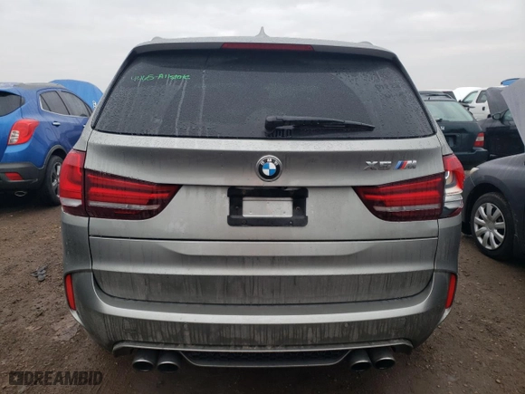 2017 BMW X5 M with VIN 5YMKT6C59H0U39047, listed as a Copart auction lot 40503334 with 48,009 mi miles. Bid and sale history available at carsss.com. Image 6.