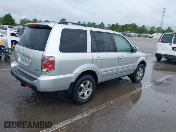 2008 Honda Pilot EX-L with VIN 5FNYF18508B020009, listed as a IAAI auction lot 42321395 with 149,173 mi miles and . Bid and sale history available at DreamBid. Image 4.