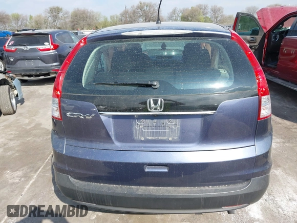 2013 Honda CR-V LX with VIN 3CZRM3H39DG706360, listed as a IAAI auction lot 41796738 with 174,668 mi miles. Bid and sale history available at carsss.com. Image 16.