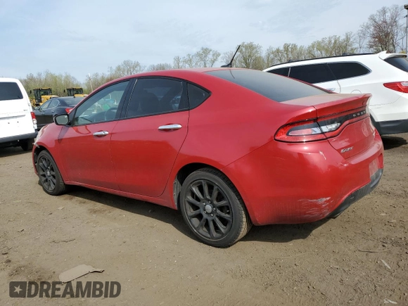 2013 Dodge Dart Limited with VIN 1C3CDFCH1DD313065, listed as a Copart auction lot 54267815 with 120,055 mi miles and Salvage Title. Bid and sale history available at carsss.com. Image 2.
