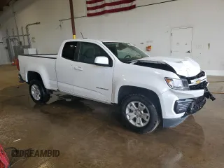 2022 Chevrolet Colorado 2WD LT z VIN 1GCHSCEA0N1127770, wystawiony jako Copart lot #59791265 z przebiegiem 79 393 mil mil oraz Czysty tytuł • Clean title. Historia ofert i sprzedaży dostępna na DreamBid. Obrazek 4.