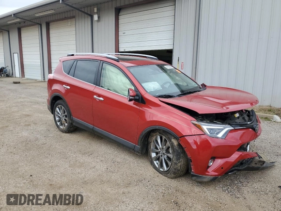 2017 Toyota RAV4 Limited with VIN JTMYFREV7HJ130146, listed as a Copart auction lot 47025825 with 105,825 mi miles and Salvage Title. Bid and sale history available at DreamBid. Image 4.
