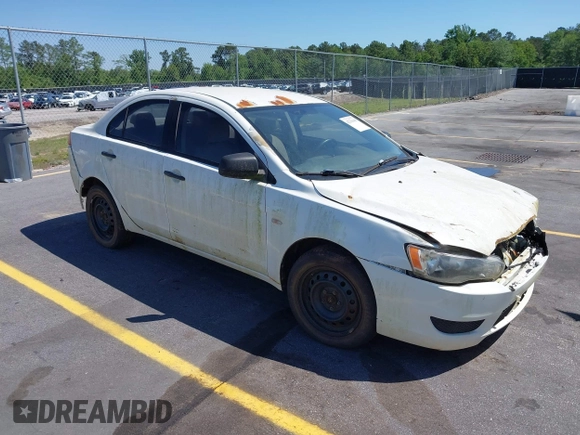 2009 Mitsubishi Lancer DE with VIN JA3AU16U29U040688, listed as a IAAI auction lot 42116109 with 202,015 mi miles. Bid and sale history available at carsss.com. Image 1.