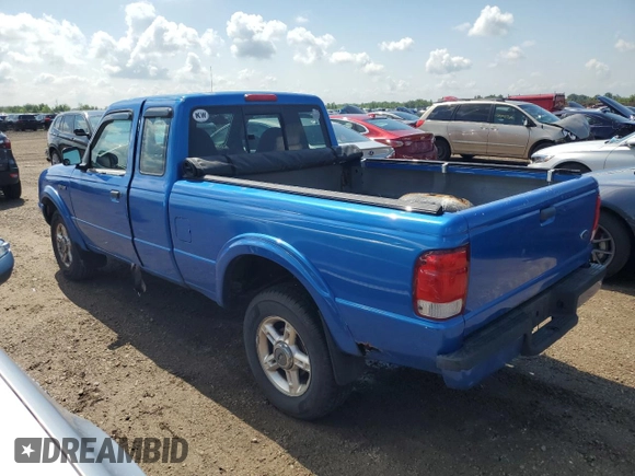 2000 Ford Ranger XL with VIN 1FTZR15V7YPB89028, listed as a Copart auction lot 64226465 with 154,785 mi miles and Clean title. Bid and sale history available at DreamBid. Image 2.