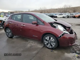 2017 Nissan LEAF S with VIN 1N4BZ0CP7HC309178, listed as a Copart auction lot 86210214 with 69,397 mi miles and Salvage Title. Bid and sale history available at carsss.com. Image 4.