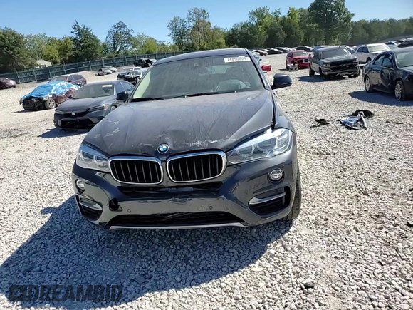 2016 BMW X6 sDrive35i with VIN 5UXKU0C5XG0F92975, listed as a Copart auction lot 74890804 with 64,231 mi miles and Salvage Title. Bid and sale history available at carsss.com. Image 11.