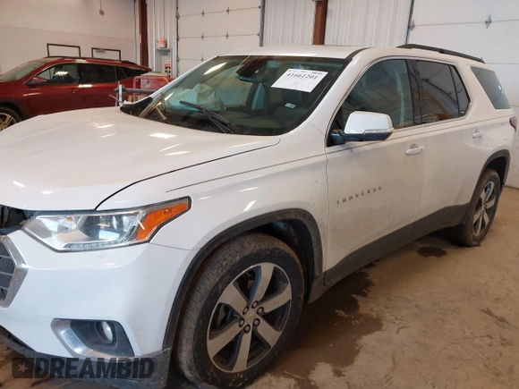 2020 Chevrolet Traverse LT Leather with VIN 1GNEVHKW4LJ101782, listed as a IAAI auction lot 41661201 with 88,743 mi miles. Bid and sale history available at carsss.com. Image 17.