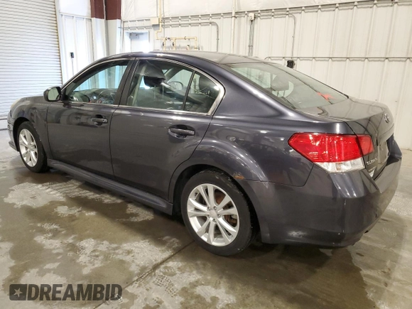 2013 Subaru Legacy Premium with VIN 4S3BMCB66D3004445, listed as a Copart auction lot 60497135 with 205,267 mi miles and Salvage title. Bid and sale history available at DreamBid. Image 2.