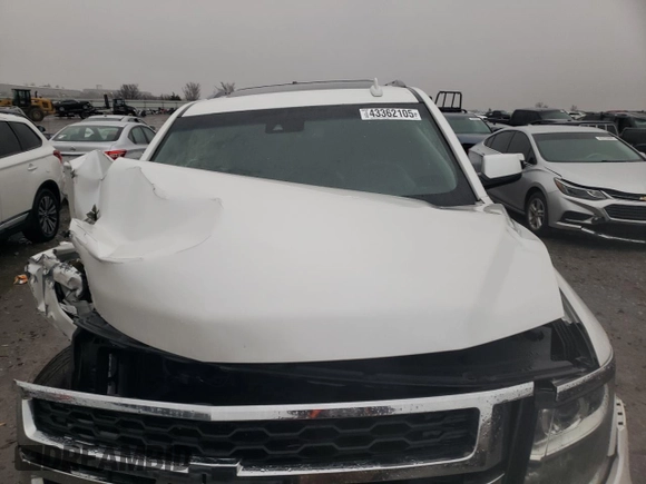2016 Chevrolet Suburban LT z VIN 1GNSKHKC0GR190551, wystawiony jako Copart lot #43362105 z przebiegiem Nie podano mil oraz Szkoda całkowita • Salvage title. Historia ofert i sprzedaży dostępna na DreamBid. Obrazek 12.