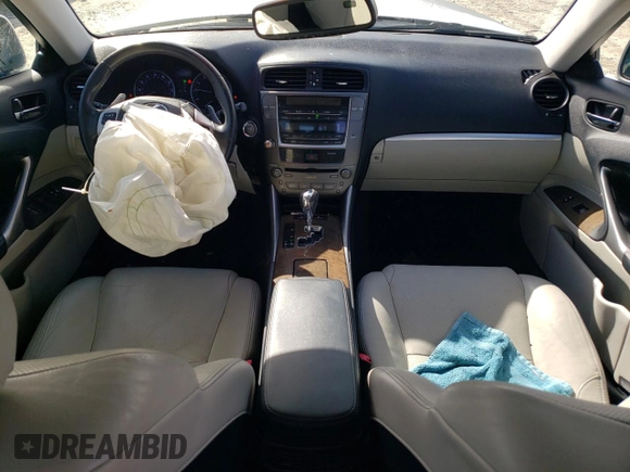 2012 Lexus IS 250 with VIN JTHCF5C21C5057688, listed as a Copart auction lot 49418215 with 152,707 mi miles and Non Repairable. Bid and sale history available at DreamBid. Image 8.