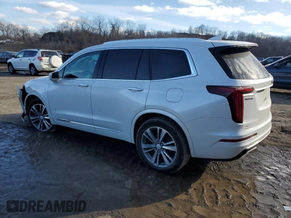 2020 Cadillac XT6 AWD Premium Luxury z VIN 1GYKPDRS0LZ115837, wystawiony jako Copart lot #47559405 z przebiegiem 82 581 mil mil oraz Szkoda całkowita • Salvage title. Historia ofert i sprzedaży dostępna na DreamBid. Obrazek 2.