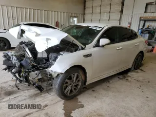 2020 Kia Optima LX with VIN 5XXGT4L33LG386418, listed as a Copart auction lot 56094675 with 96,930 mi miles and Salvage title. Bid and sale history available at DreamBid. Image 1.