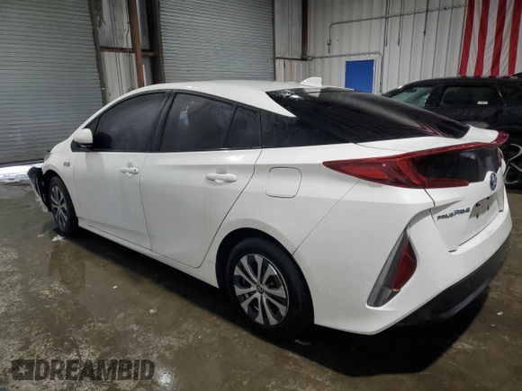 2021 Toyota Prius LE with VIN JTDKAMFP3M3176000, listed as a Copart auction lot 59836145 with 75,196 mi miles and Clean title. Bid and sale history available at DreamBid. Image 2.