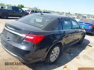 2014 Chrysler 200 LX with VIN 1C3CCBAB7EN208911, listed as a IAAI auction lot 41981884 with 144,239 mi miles and . Bid and sale history available at carsss.com. Image 4.