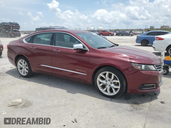 2017 Chevrolet Impala Premier with VIN 2G1145S31H9159505, listed as a Copart auction lot 57461525 with 157,854 mi miles and Clean title. Bid and sale history available at DreamBid. Image 4.