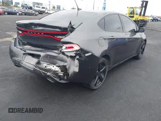 2015 Dodge Dart SXT with VIN 1C3CDFBB1FD212642, listed as a IAAI auction lot 42203244 with 204,104 mi miles. Bid and sale history available at carsss.com. Image 4.