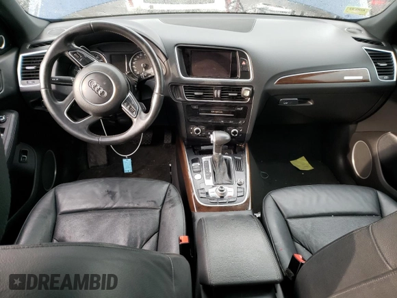 2016 Audi SQ5 Premium Plus with VIN WA1CGBFP2GA001562, listed as a Copart auction lot 43402663 with 0 mi miles. Bid and sale history available at carsss.com. Image 8.