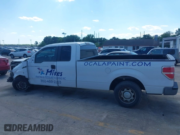 2014 Ford F-150 XL with VIN 1FTFX1CF4EKE57532, listed as a IAAI auction lot 41889726 with 180,698 mi miles. Bid and sale history available at carsss.com. Image 14.