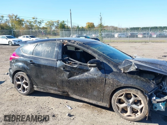 2018 Ford Focus ST with VIN 1FADP3L9XJL209180, listed as a IAAI auction lot 40667989 with 95,519 mi miles and . Bid and sale history available at DreamBid. Image 13.