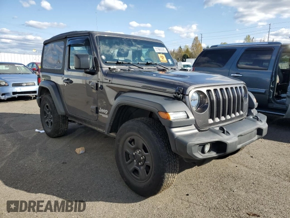 2018 Jeep Wrangler Sport S with VIN 1C4GJXAG4JW279115, listed as a Copart auction lot 51965595 with 40,783 mi miles and Salvage title. Bid and sale history available at DreamBid. Image 4.