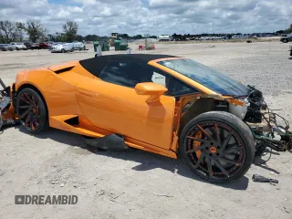 2016 Lamborghini Huracan LP 610-4 с VIN ZHWUR1ZF0GLA05464, выставлен на аукционе Copart как лот 60296214 с пробегом Не указан миль и Списание • Salvage title. История ставок и продаж доступна на DreamBid. Изображение 4.