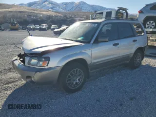 2003 Subaru Forester XS with VIN JF1SG65603G741030, listed as a Copart auction lot 46109315 with 154,469 mi miles and Salvage Title. Bid and sale history available at carsss.com. Image 1.