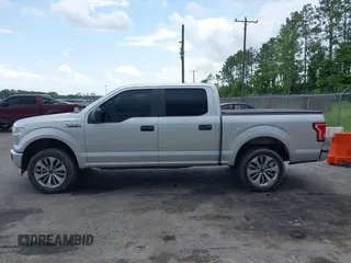 2017 Ford F-150 XL with VIN 1FTEW1EP3HFC11699, listed as a IAAI auction lot 42450046 with 106,664 mi miles and . Bid and sale history available at DreamBid. Image 14.