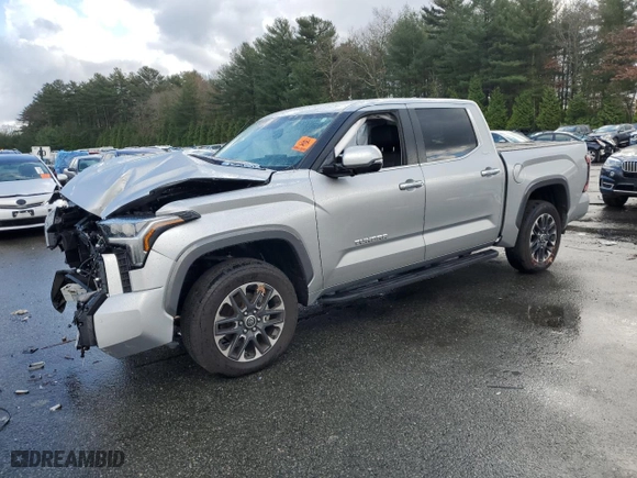 2024 Toyota Tundra 4WD Limited Hybrid with VIN 5TFJC5DB8RX047768, listed as a Copart auction lot 82099904 with 0 mi miles and Salvage Title. Bid and sale history available at carsss.com. Image 1.