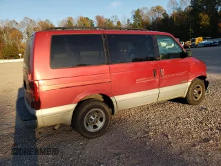 2000 Chevrolet Astro with VIN 1GNDM19W6YB180580, listed as a Copart auction lot 77676494 with 413,650 mi miles and Salvage Title. Bid and sale history available at carsss.com. Image 3.