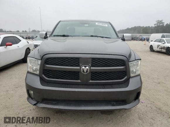 2018 Ram 1500 Express with VIN 1C6RR7FG6JS332001, listed as a Copart auction lot 44310045 with 205,125 mi miles and Salvage Title. Bid and sale history available at carsss.com. Image 5.