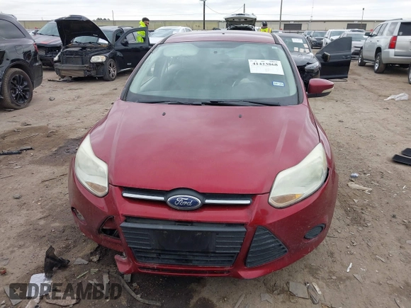 2014 Ford Focus SE with VIN 1FADP3F27EL455723, listed as a IAAI auction lot 41423868 with 96,436 mi miles. Bid and sale history available at carsss.com. Image 12.