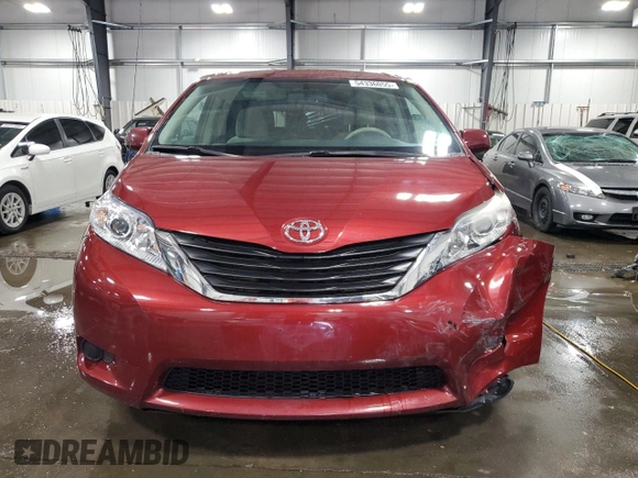 2014 Toyota Sienna LE AAS с VIN 5TDKK3DC9ES444474, выставлен на аукционе Copart как лот 54336055 с пробегом 184 180 миль миль и Списание • Salvage title. История ставок и продаж доступна на DreamBid. Изображение 5.