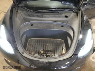 2022 Tesla Model 3 with VIN 5YJ3E1EA2NF336151, listed as a Copart auction lot 50795245 with 14,265 mi miles and Salvage Title. Bid and sale history available at carsss.com. Image 11.