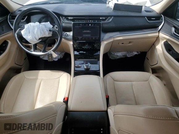 2021 Jeep Grand Cherokee Limited with VIN 1C4RJKBG4M8128310, listed as a Copart auction lot 55102045 with 48,130 mi miles and Salvage Title. Bid and sale history available at DreamBid. Image 8.