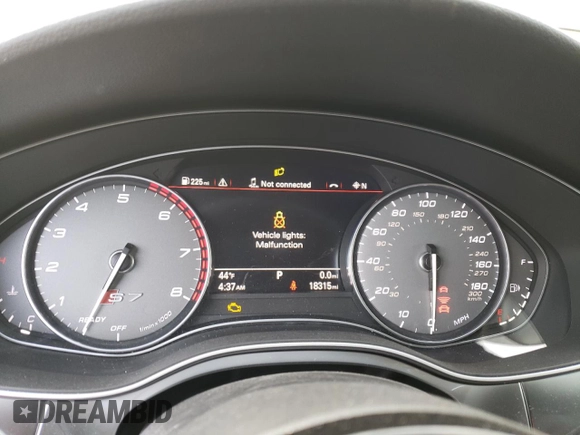 2017 Audi S7 Premium Plus z VIN WAUWFAFC8HN025921, wystawiony jako Copart lot #72659782 z przebiegiem 18 315 mil mil oraz . Historia ofert i sprzedaży dostępna na DreamBid. Obrazek 9.