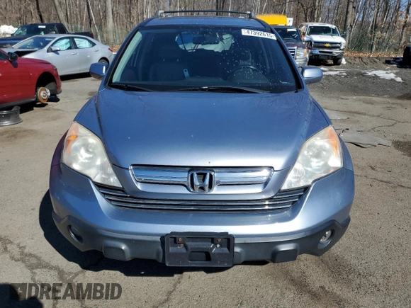 2008 Honda CR-V EX-L with VIN JHLRE48778C048951, listed as a Copart auction lot 47392615 with 187,691 mi miles and Salvage Title. Bid and sale history available at carsss.com. Image 5.