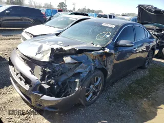 2012 Nissan Maxima S with VIN 1N4AA5AP8CC806865, listed as a Copart auction lot 46062375 with 119,032 mi miles and Salvage Title. Bid and sale history available at DreamBid. Image 1.